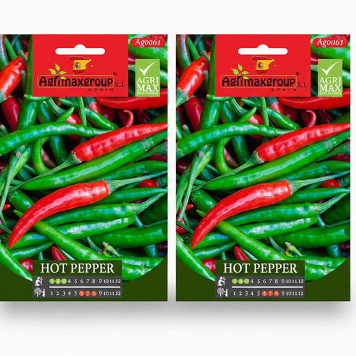 Agrimax Hot Pepper Seeds - Greensouq -