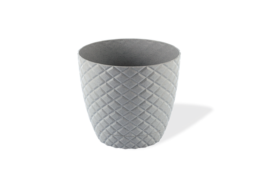 Diamond plastic pot