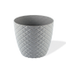 Diamond plastic pot