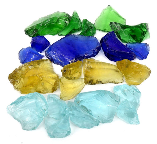 Landscape Mulch Mix | Glass Mulch | Mix Colour - Greensouq - 
