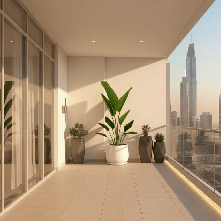 Madagascar Traveller's Palm in Rolled Rim Pot size 48x37 - 1.2 - 1.5m plant - Greensouq - 