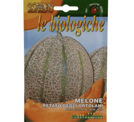 Melon "Melone Retato Degli Ortolani" Organic Seeds by Franchi - Greensouq -