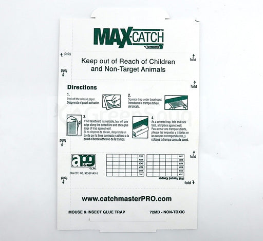 Mouse and Insect Trap "Max - Catch" by CatchMaster - Greensouq - 