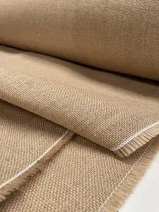Natural Jute Burlap Fabric Roll 1.6m x 25m - Greensouq - 