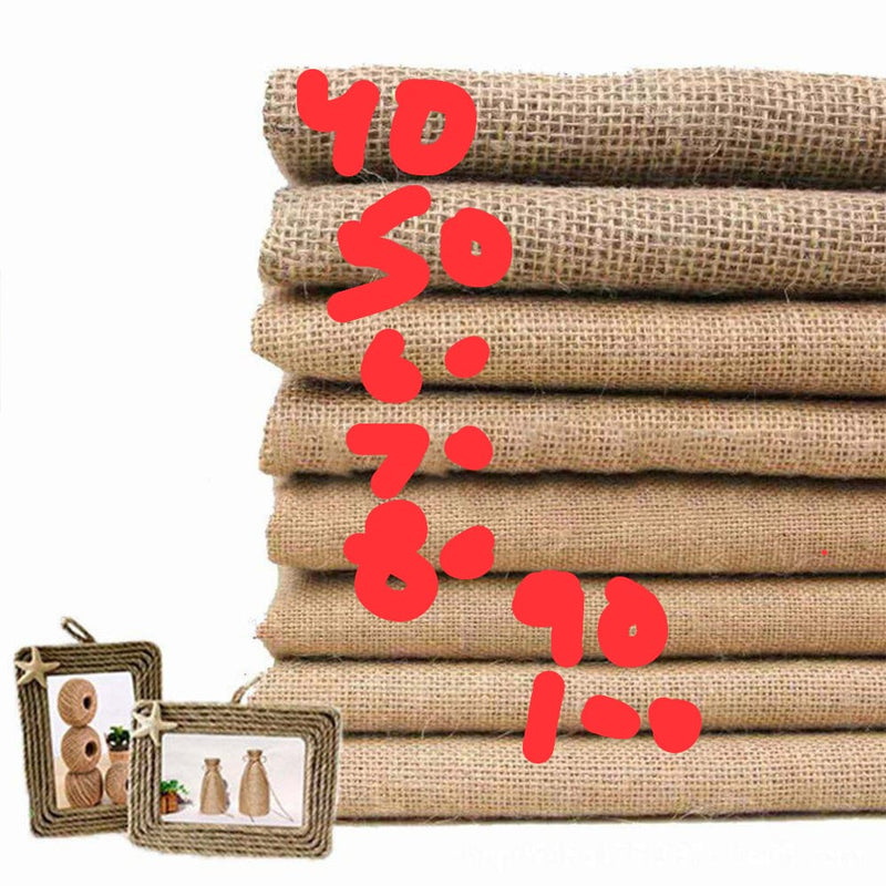 Natural Jute Burlap Fabric Roll 1.6m x 25m - Greensouq - 