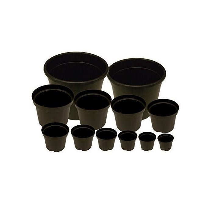 Nursery Plastic Pots "Black Plastic Pot" - Greensouq - 