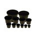 Nursery Plastic Pots "Black Plastic Pot" - Greensouq - 