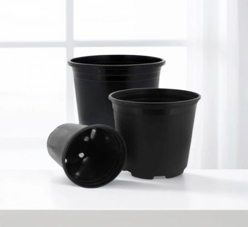 Nursery Plastic Pots "Black Plastic Pot" - Greensouq - 
