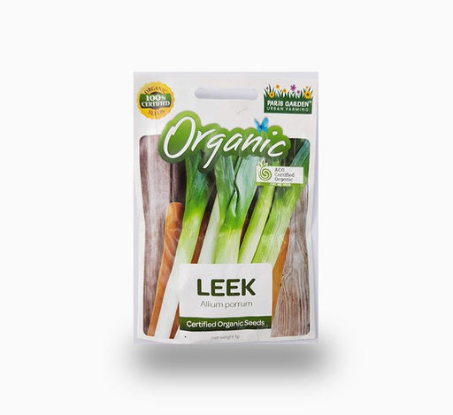 Organic Leek Seeds by Paris Garden 1.0g - Greensouq - 