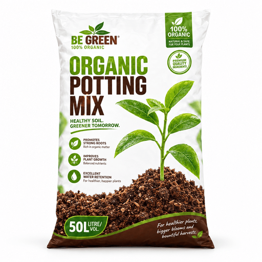 Organic Potting Soil | BE Green 50L Bag - Greensouq -