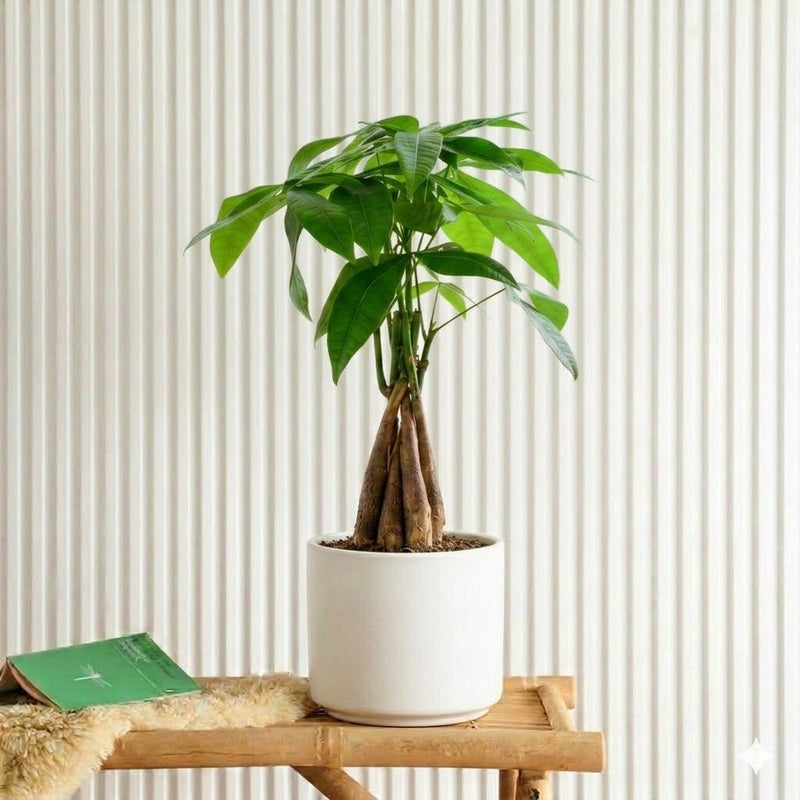 twisted money tree Pachira Aquatica twisted (Money Tree) – 30cm — Greensouq