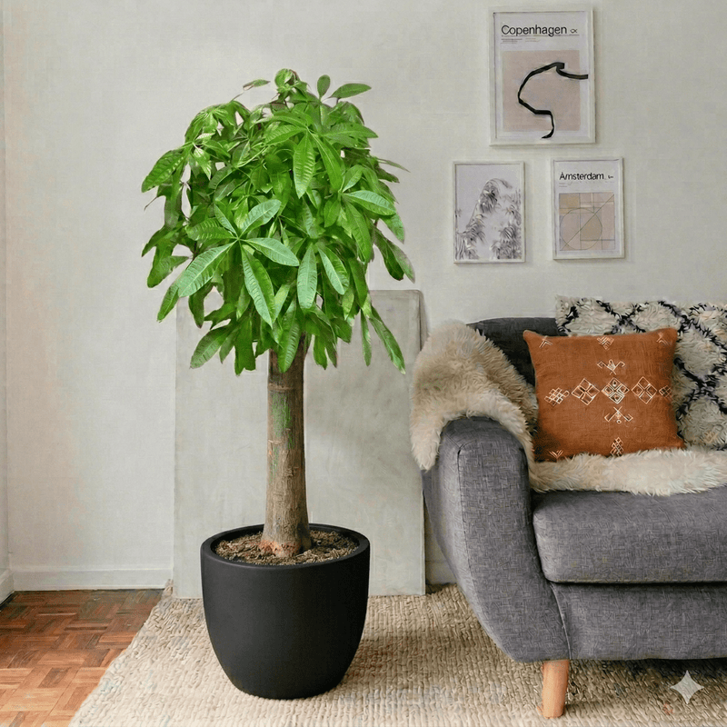Patchira Thick Trunk (Money Tree) 1.2 - 1.5m - Greensouq - 