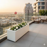 Petunia Flowers In Grp Pot 90x30x30 - Greensouq - 