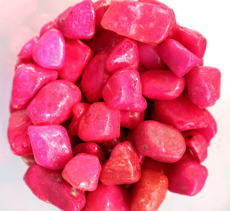 Pink Decorative Painted Pebbles Greensouq