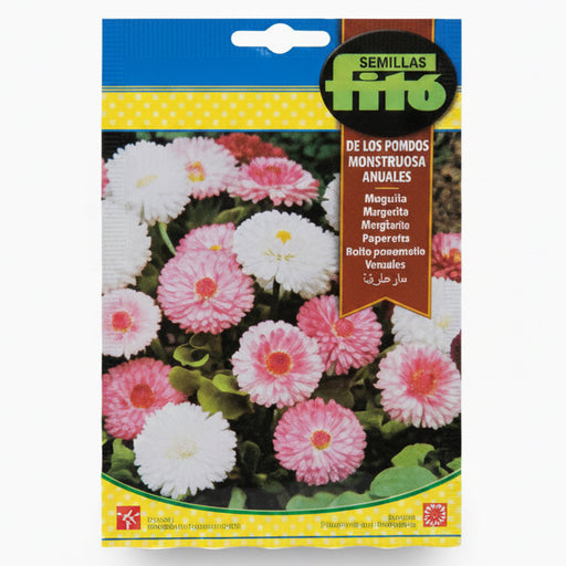 ‘Pomponette Mix’ Flower Seeds - 50mg - Greensouq - 