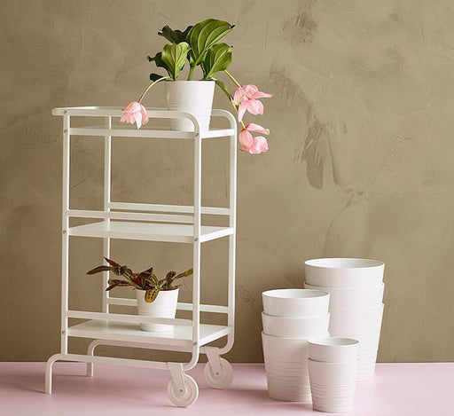 Porcelain Pot "White" 26x27cm - Greensouq - 