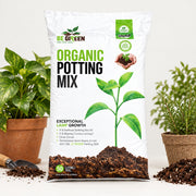 Organic Potting Soil | Potting Soil BE Green | 100% Organic Potting Mix 50L - Greensouq -
