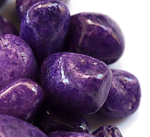 Purple Decorative Painted Pebbles Greensouq