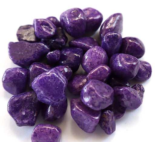 Purple Decorative Painted Pebbles Greensouq