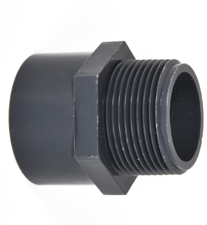 PVC Male Thread Adaptor (½” - 2”) - Greensouq - 