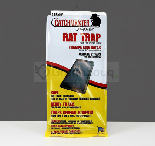 Rat Trap "Non - Toxic Glue" CatchMaster - Greensouq - 