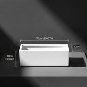 Rectangular GRP 70x30x30cm - Greensouq - 