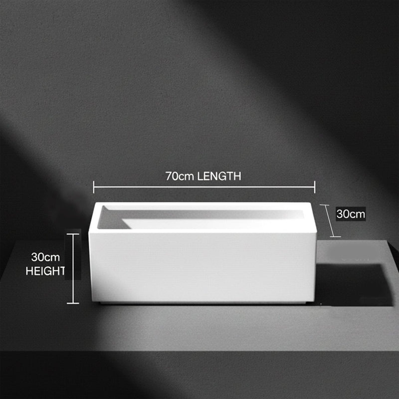 Rectangular GRP 70x30x30cm - Greensouq - 