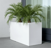 Rectangular GRP Pot 100x40x60cm Modern Durable Outdoor Planter - Greensouq - 