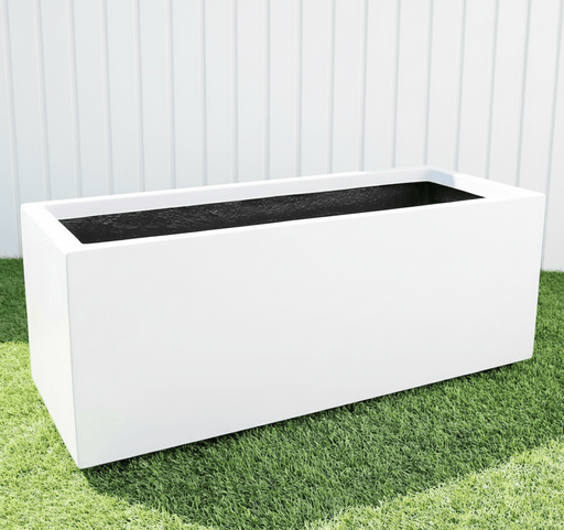 Rectangular GRP Pot 100x50x50cm Outdoor Planter - Greensouq - 