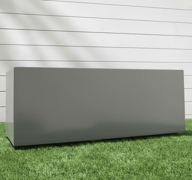 Rectangular GRP Pot "120x30x30cm" Long pot - Greensouq - 