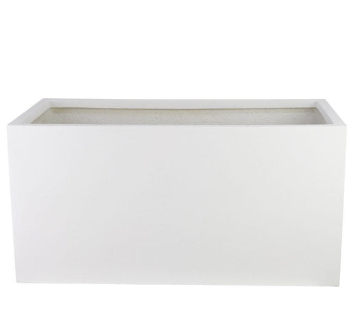 Rectangular GRP Pot 60x30x30cm Modern Durable Outdoor Planter - Greensouq - 