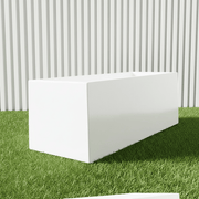 Rectangular Planter All Sizes/ GRP Pot Modern Durable Outdoor Planter Box - Greensouq - 