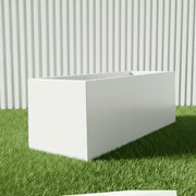 Rectangular Planter All Sizes/ GRP Pot Modern Durable Outdoor Planter Box - Greensouq - 