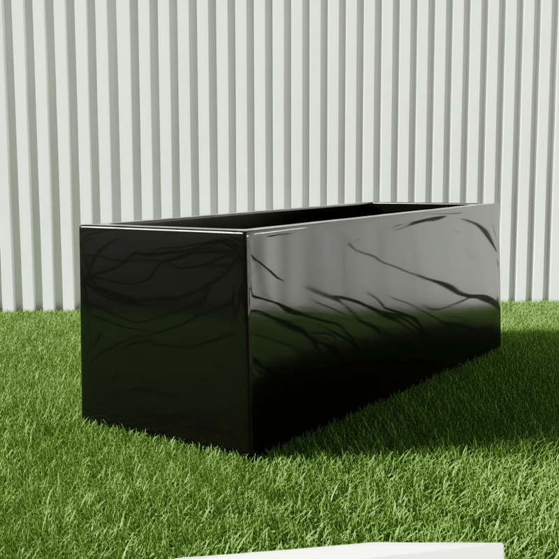 Rectangular Planter All Sizes/ GRP Pot Modern Durable Outdoor Planter Box - Greensouq - 