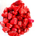 Red Decorative Painted Pebbles "Aquarium" 10 - 15mm - Greensouq - 