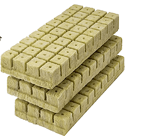 Rock Wool Cubes "Hydroponic Growing Medium" - Greensouq - 