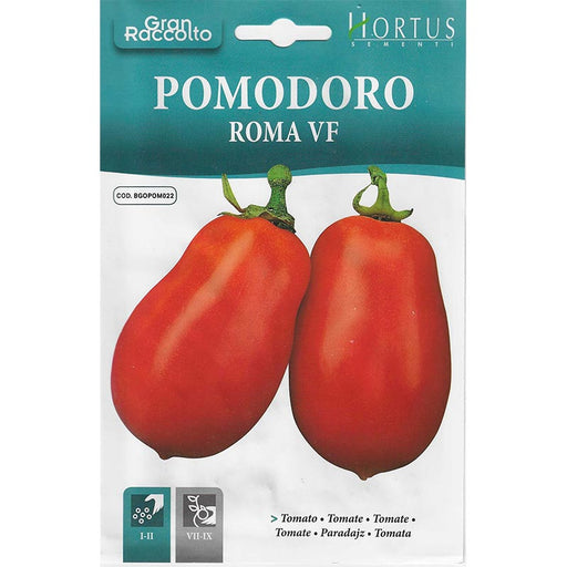 Roma Tomato "Pomodoro Roma VF" Seeds by Hortus - Greensouq - 