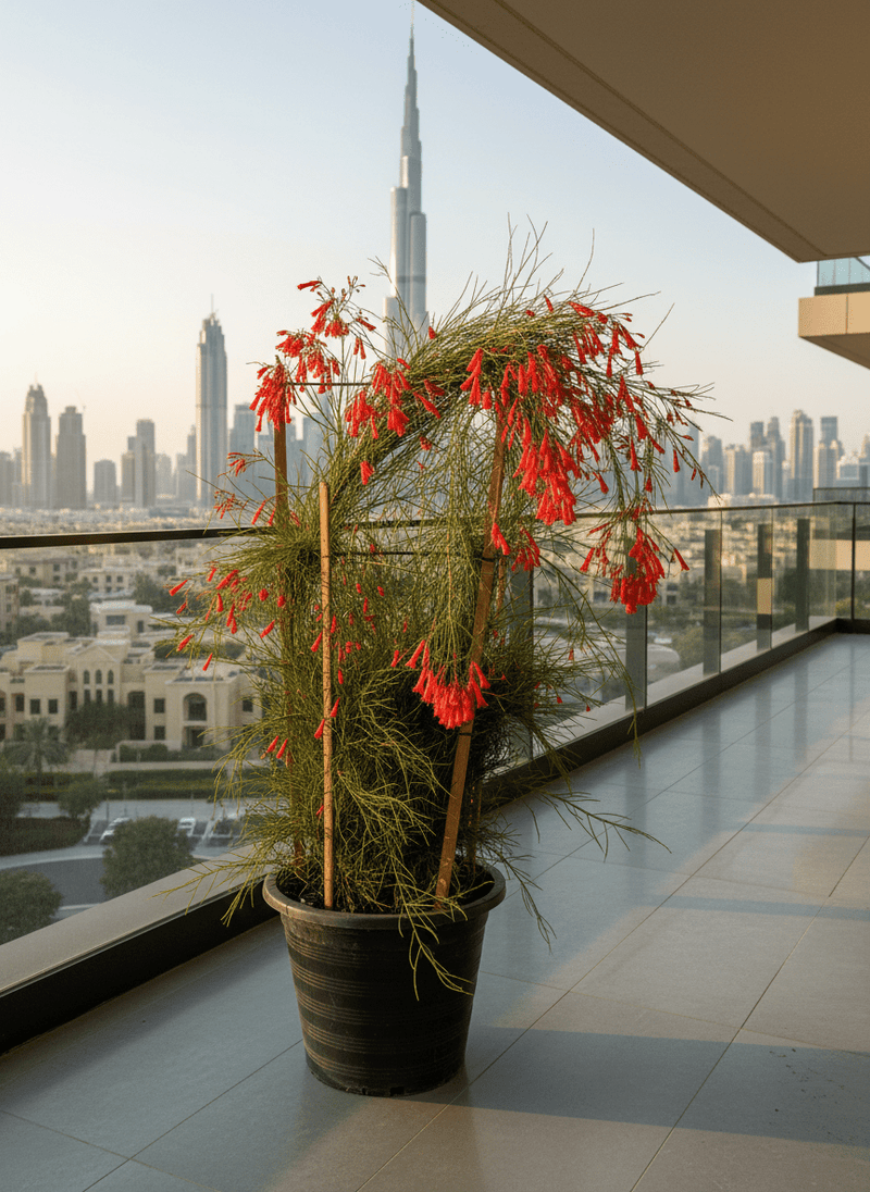 Russelia Equisetiformis "Coral Plant, Firecracker Plant" 0.6 - 0.8 - Greensouq - 