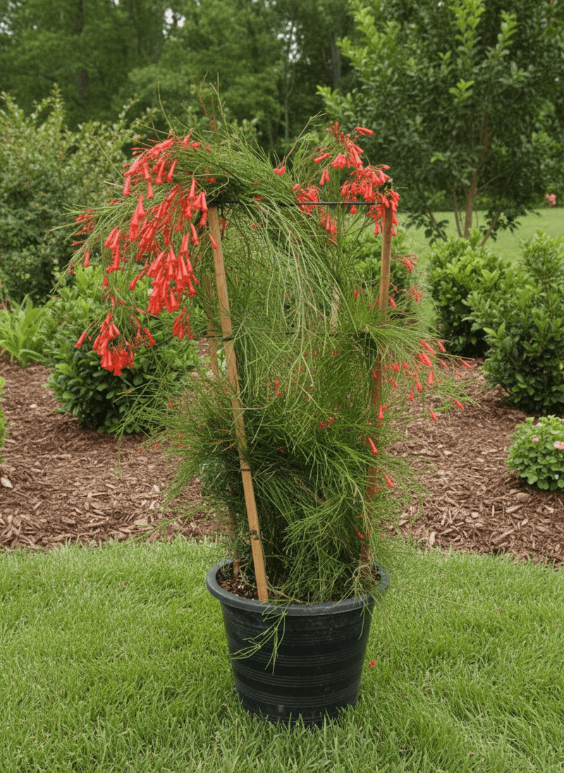 Russelia Equisetiformis "Coral Plant, Firecracker Plant" 0.6 - 0.8 - Greensouq - 