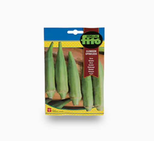 Clemson Okra Seeds Semilla Fito (5 g)
