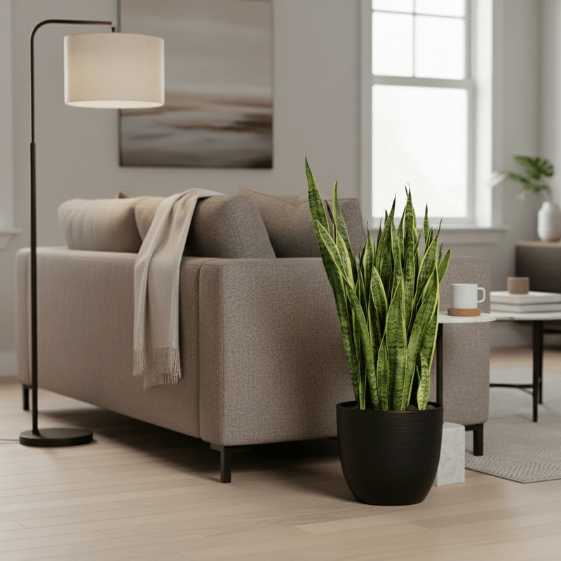 Sansevieria Trifasciata 'Laurentii' or Snake Plant - Greensouq - 