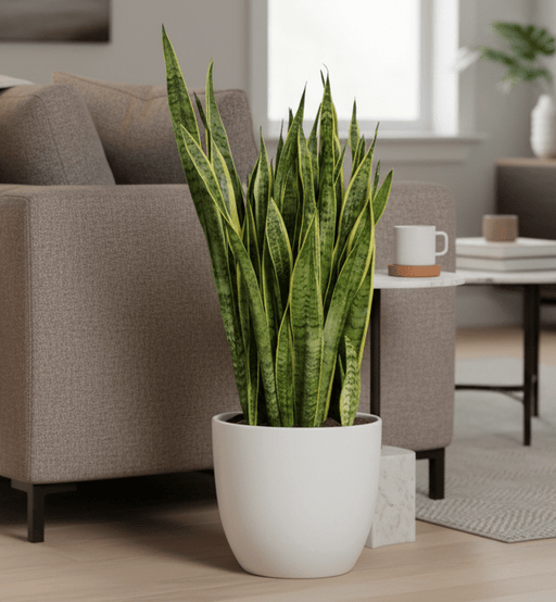Sansevieria Trifasciata 'Laurentii' or Snake Plant - Greensouq - 