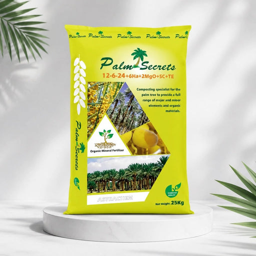 Secrets Date Palm Fertilizer 25kg - Special Formula for Healthy Palms - Greensouq - 