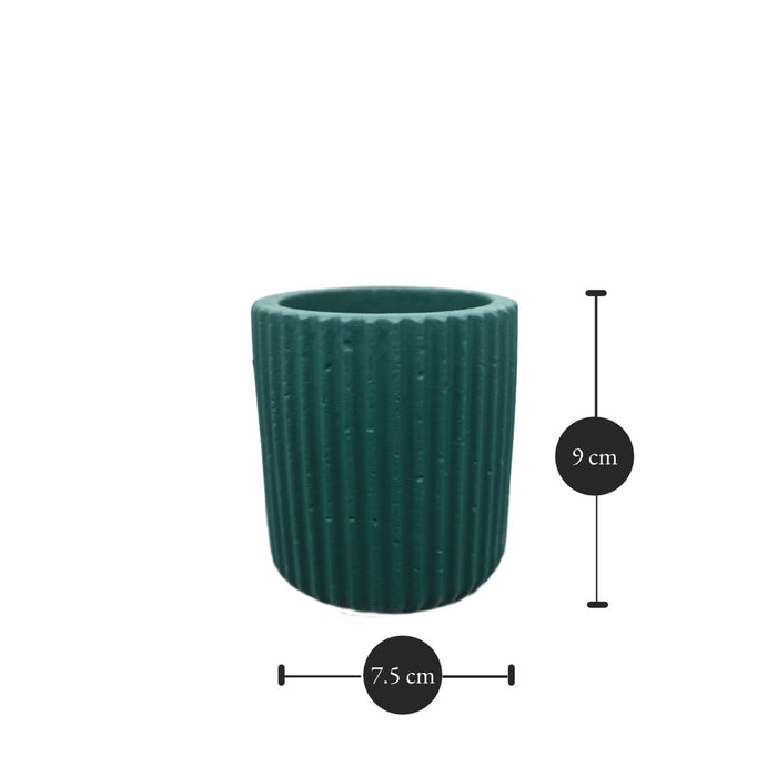 Sharon Ribbed Flower Pot - Greensouq - 