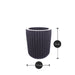 Sharon Ribbed Flower Pot - Greensouq - 