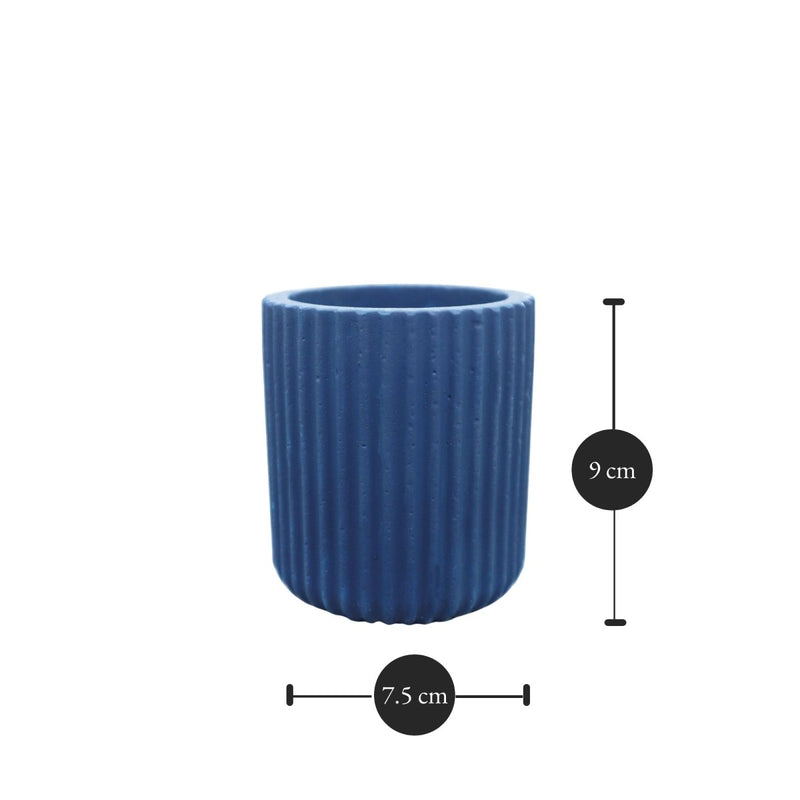 Sharon Ribbed Flower Pot - Greensouq - 