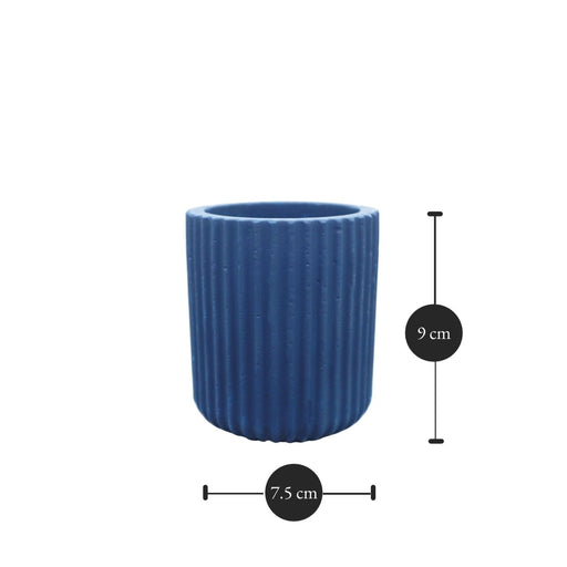 Sharon Ribbed Flower Pot - Greensouq - 