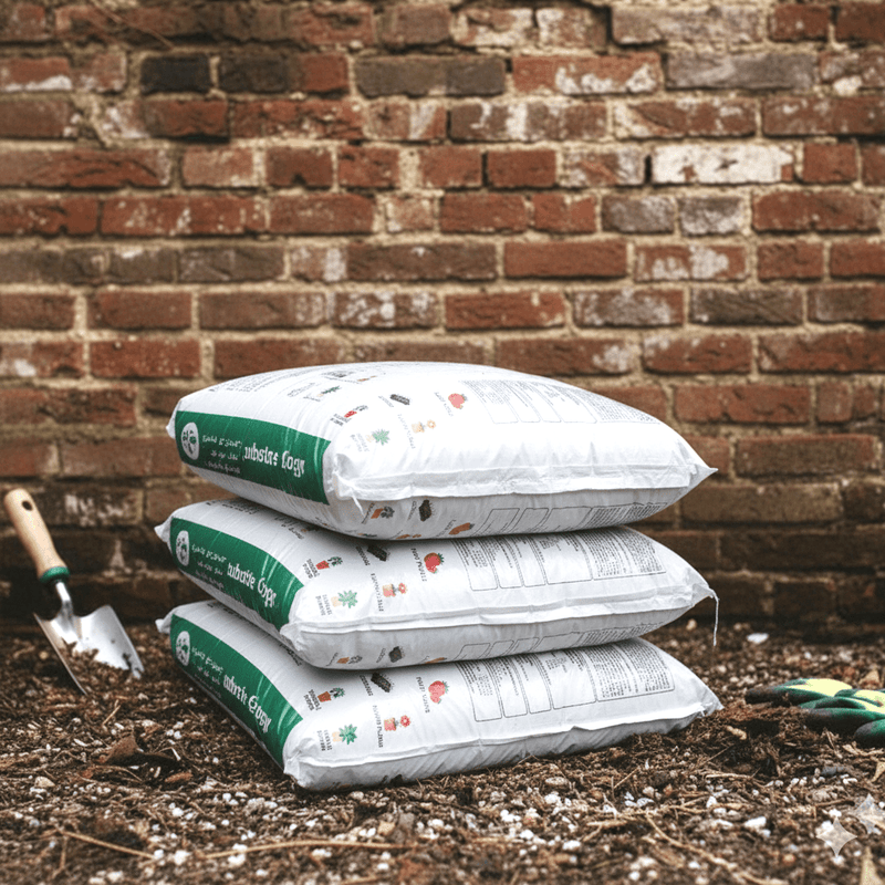 Solvika Substrate Premium Potting Mix - 50L Nutrient - Rich Sphagnum Peat Soil - Made in Lithuania - Greensouq - 