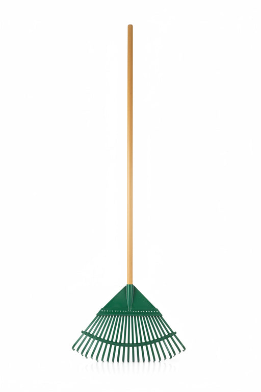 Steel Garden rake with wooden handle - Greensouq - 