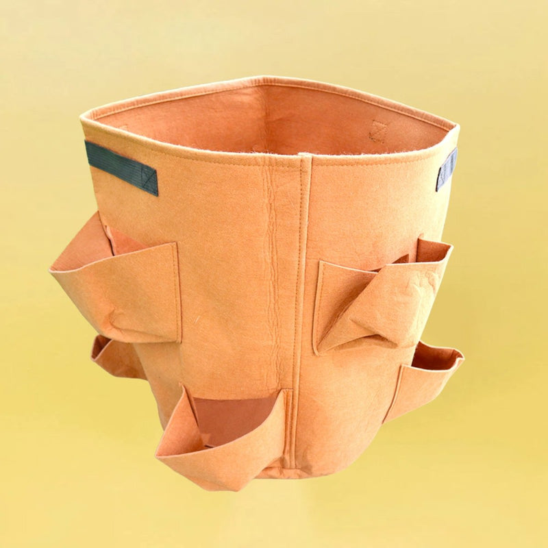 Strawberry Planter Bag – Vertical Garden Grow Bag for Potatoes, Herbs & Vegetables - Greensouq - 